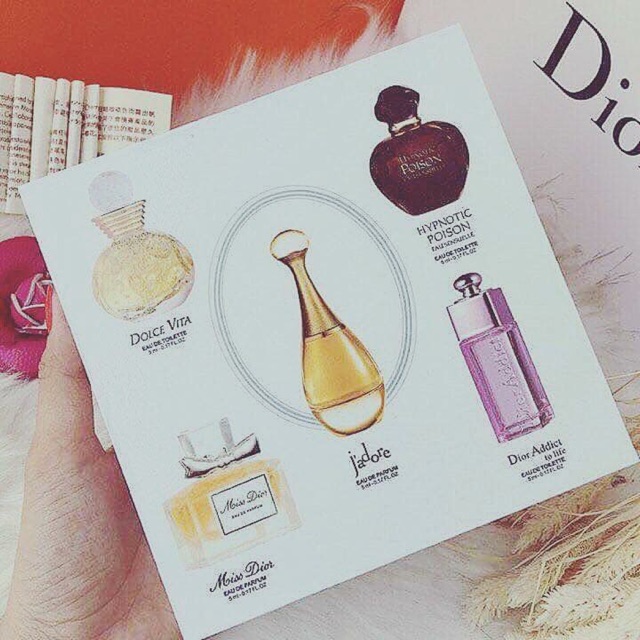 SET NƯỚC HOA MINI DIOR