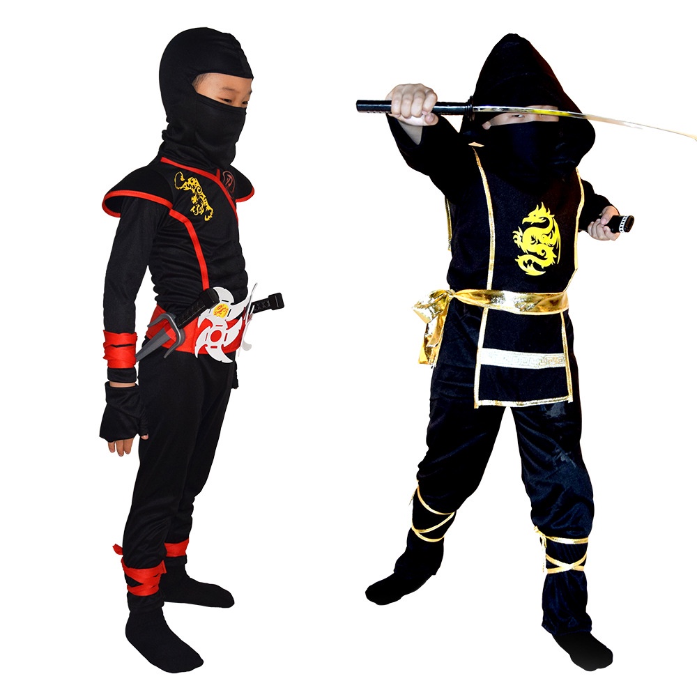 Bộ Đồ Hóa Trang Ninja Nhật Bản Cho Bé
