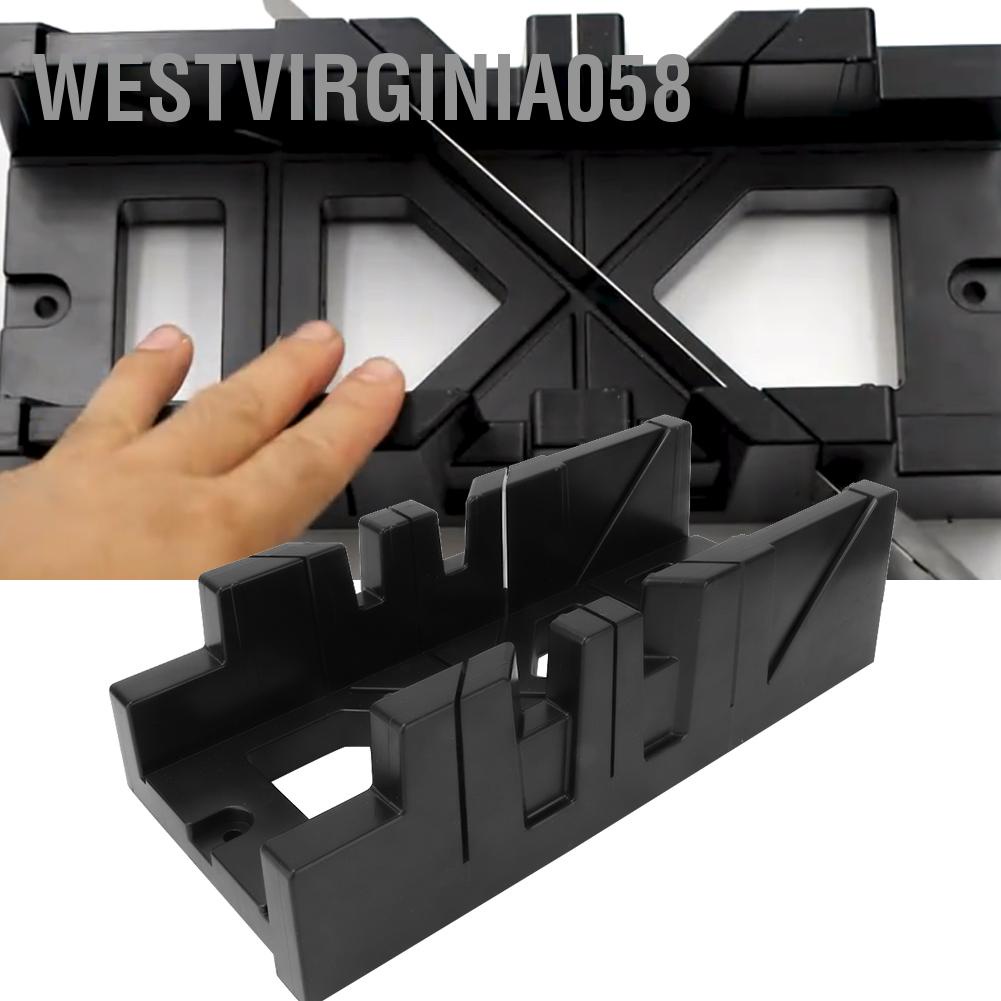 Westvirginia058 Đa chức năng Hộp đựng hộp cưa Mitre 0/45/90 Độ Công cụ cắt thạch cao bằng gỗ