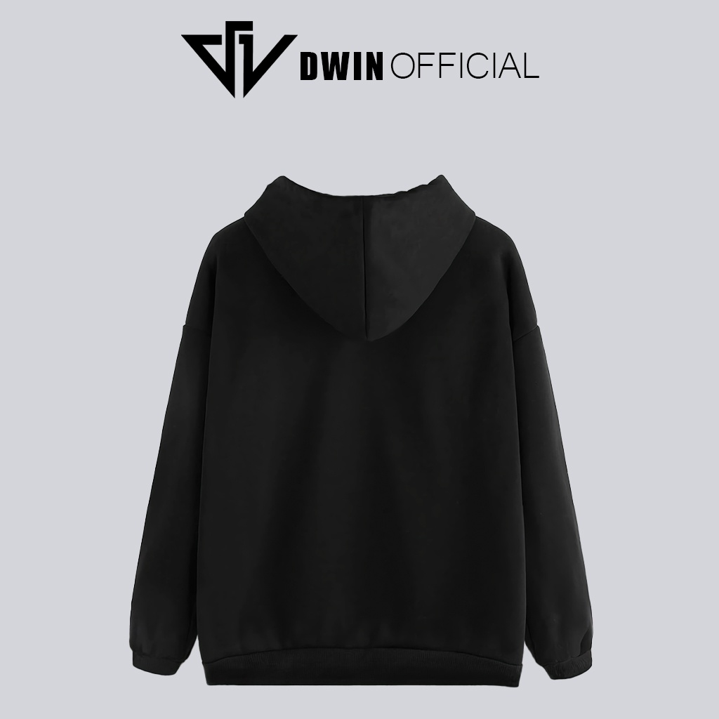 Áo hoodie DREW nỉ unisex DWIN basic nam nữ form rộng oversize local brand SP00058