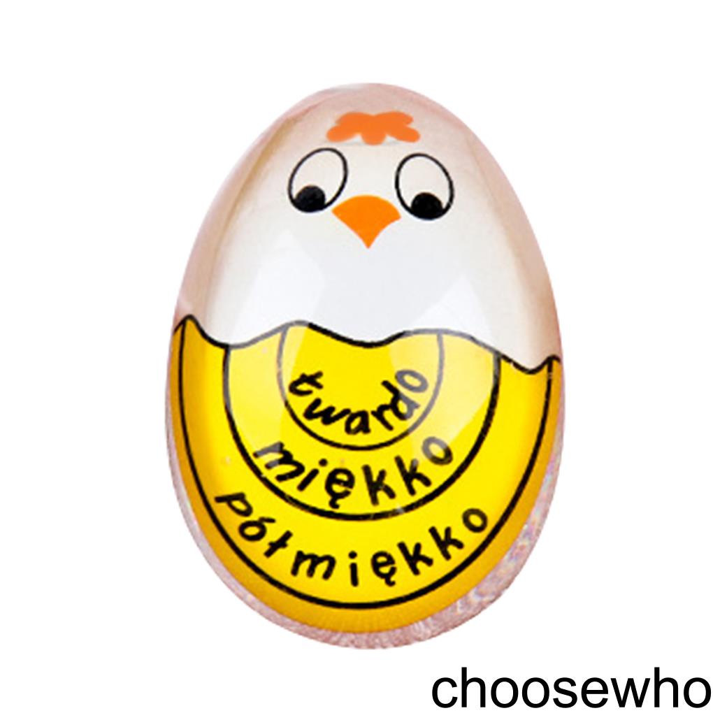 [CHOO] Egg Timer Resin Boiled Egg Cooker Color Changing Cooking Temperature Observer Kitchen Tool