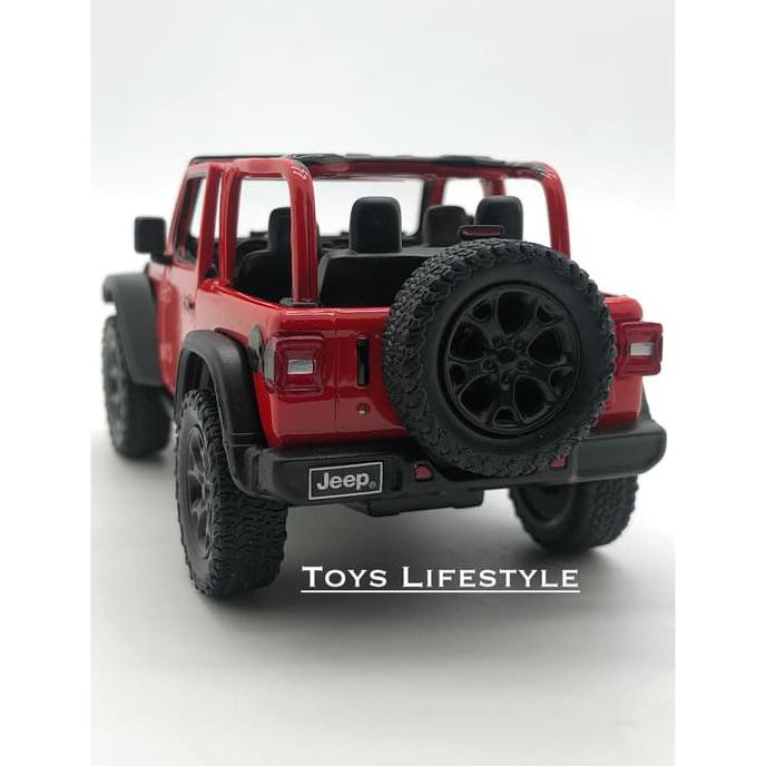 Mô Hình Xe Jeep Wrangler 2018 1: 34 Mã 005)