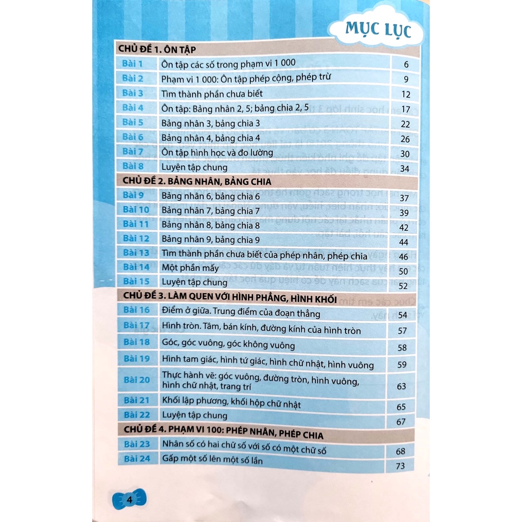 Sách - Bài tập Toán 3 cơ bản và nâng cao - theo chương trình giáo dục phổ thông 2018 - NXB Giáo dục