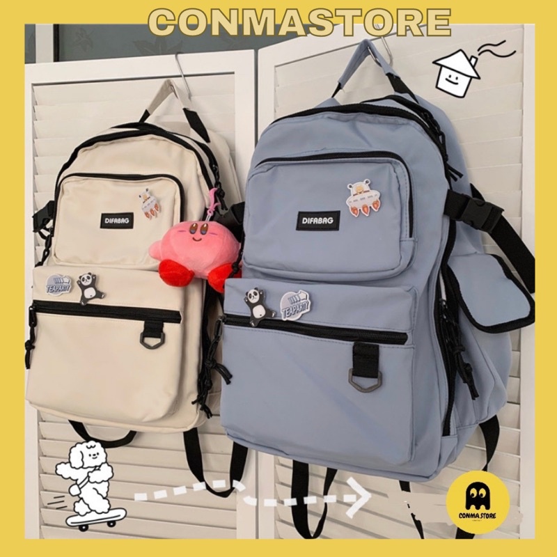 Balo ulzzang siu xinh Difa bag túi hộp cute - Đi học đi chơi tẹt bô 🥰 HÀNG CÓ SẴN XỊN XÒ