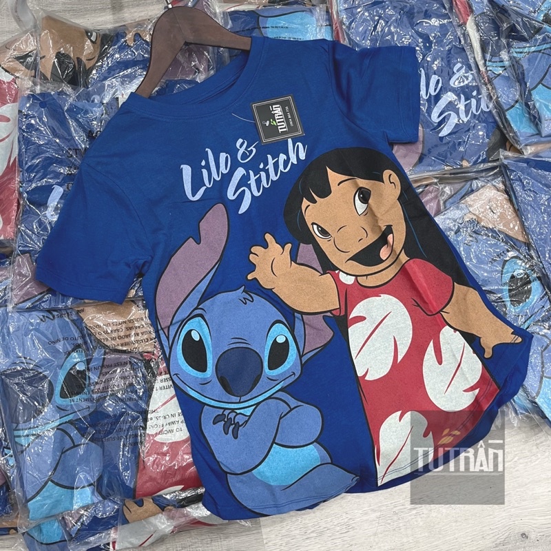 Áo phông disney Stitch cotton Tutranshop