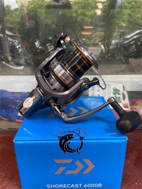 Máy câu cối nông Daiwa Shorecast 5000B, 6000B