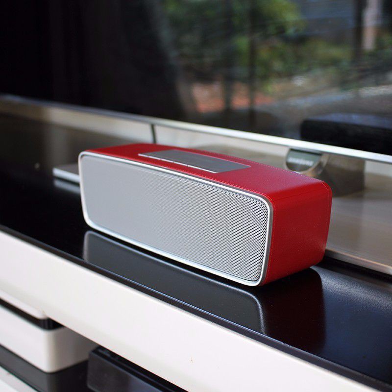 Loa Bluetooth mini, Loa di động giá rẻ hỗ trợ thẻ nhớ S815 - Âm thanh hay, hàng full box nhập khẩu deli V5 in 1