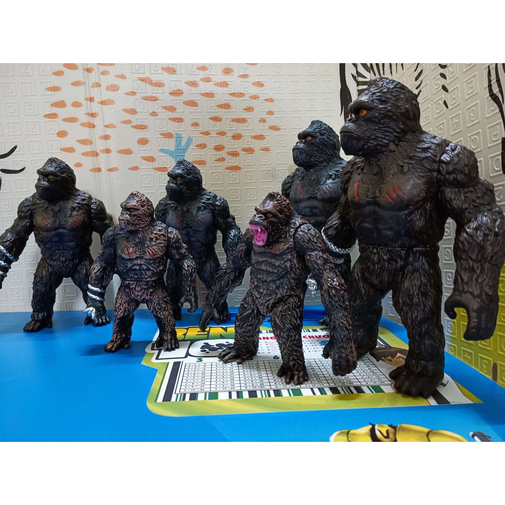 Đồ chơi mô hình nhân vật King Kong phim Đảo đầu lâu Godzilla vs Kong