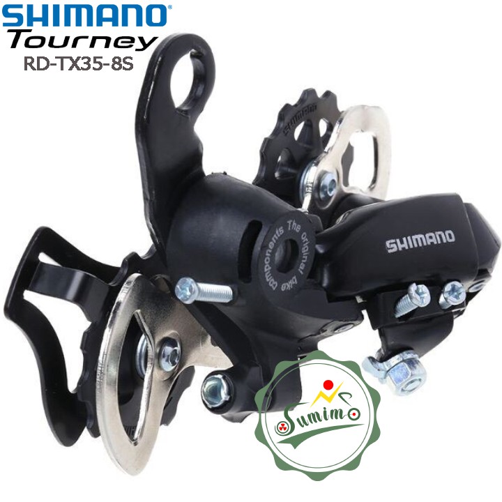 Cùi đề xe đạp - Gạt líp Shimano Tourney RD-TX35-8 Speed