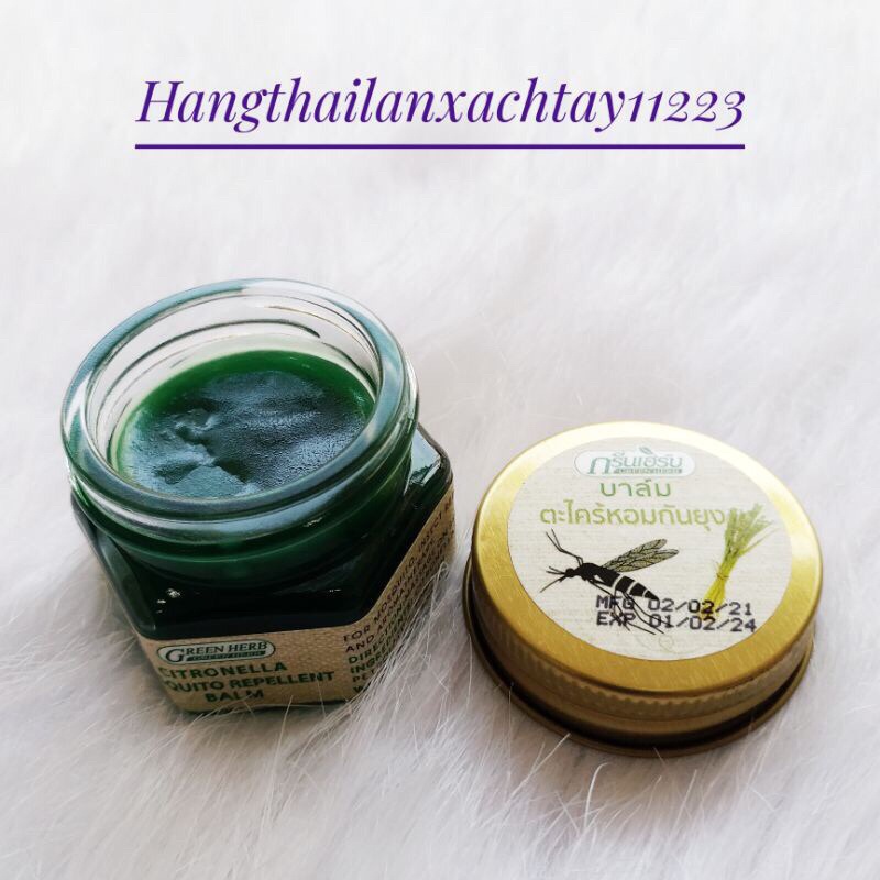 Cao bôi muỗi đốt, côn trùng cắn Thái Lan chính hãng lọ to 20g