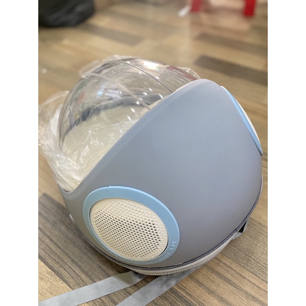 Balô Mèo Phi Hành Gia, Balo Chó Mèo Nắp Trong Suốt Hình Bọ Rùa