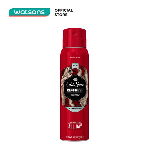 Xịt Khử Mùi Old Spice Bearglove 106g