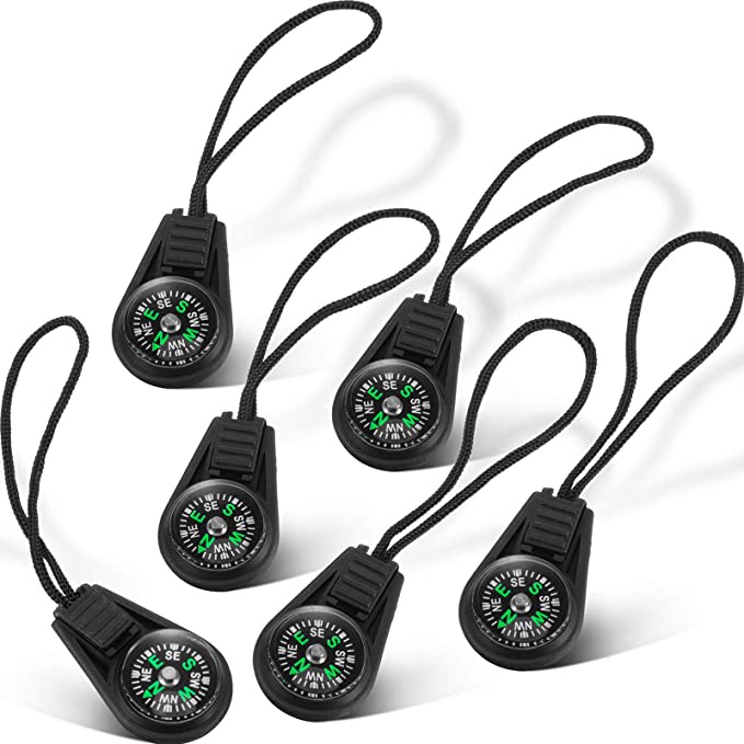 La bàn mini có dây đeo kích thước mini tiện dụng khi sinh tồn