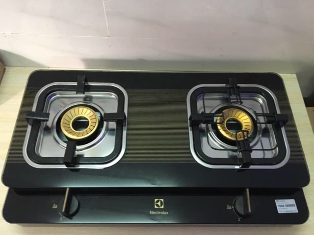 Bếp gas đôi Electrolux ETG727GKR  Hàng trưng bày+ Tặng dây gas ,kính cường lực ,tiết kiệm gas