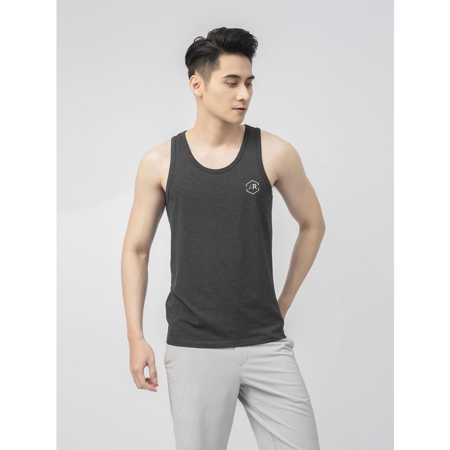 Áo ba lỗ nam ARISTINO ATT011S1 dáng basic chất liệu cotton pha cao cấp