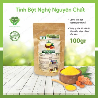Tinh bột nghệ mẹ ken nguyên chất 100gr / 500gr