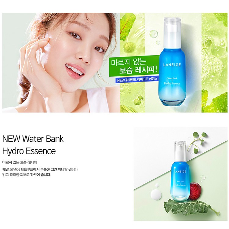 Tinh Chất Dưỡng Da Laneige Water Bank Hydro Essence