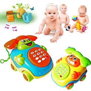 Đồ chơi điện thoại bàn có nhạc cho bé phát triển trí thông minh