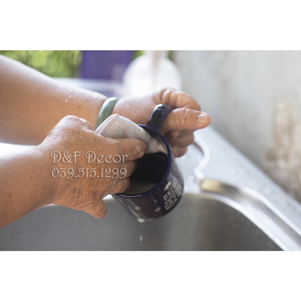 Miếng Mút Rửa Chén Bát Xoong Nồi, Màu Sắc Ngẫu Nhiên