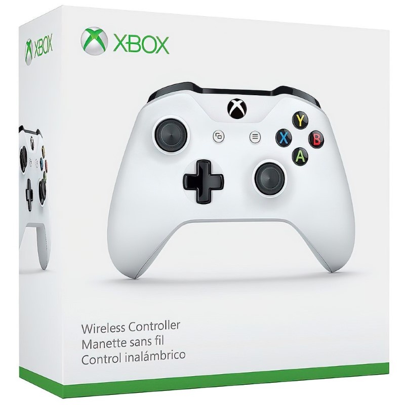 Gamepad chơi game Không dây Bluetooth Xbox One S White - cho máy tính, laptop, smartphone, máy tính bảng, máy game xbox1