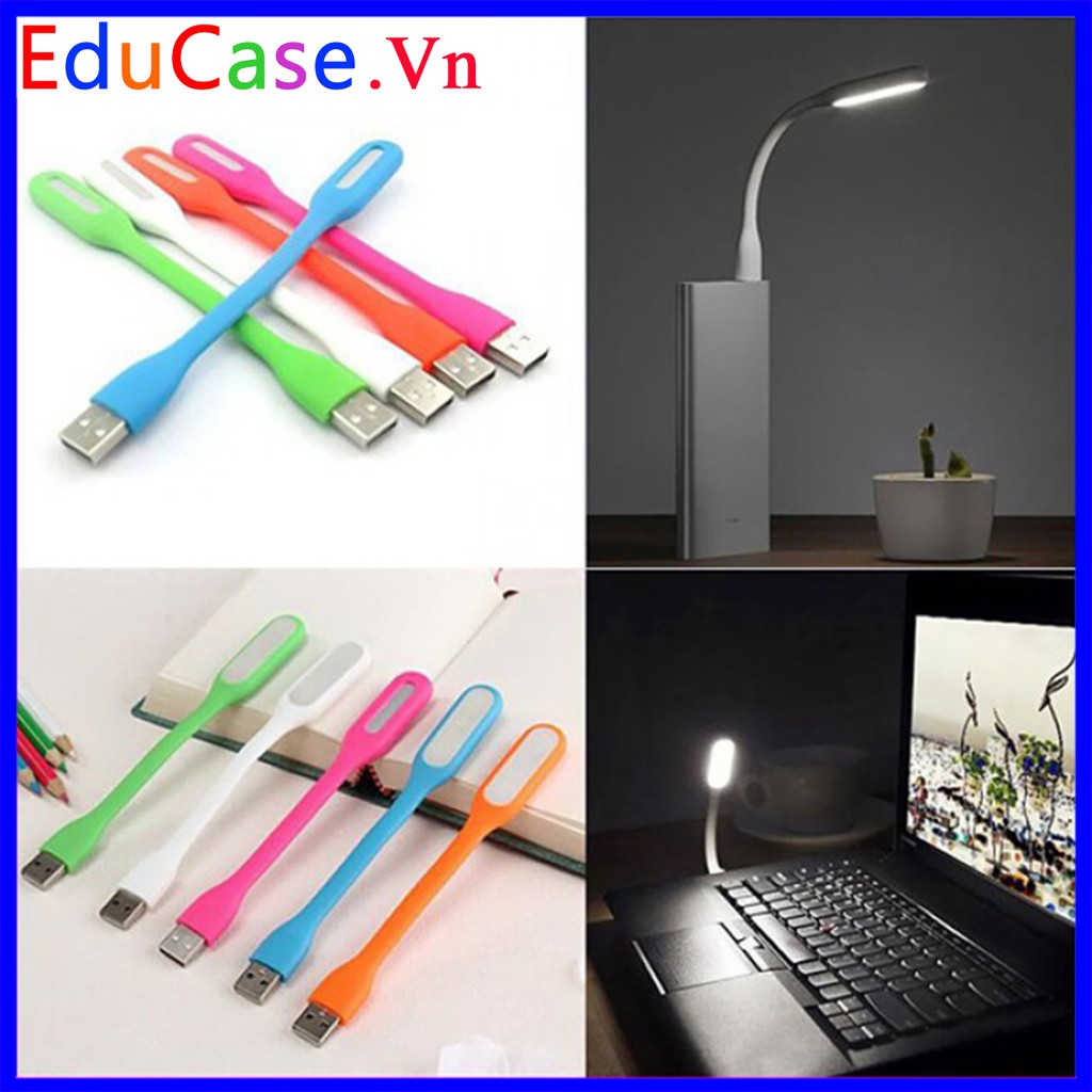 Đèn LED USB,  Đèn Đọc Sách Cắm Cổng USB Máy Tính, Sạc Dự Phòng ,Tiện Dụng Gọn Nhẹ Educase.vn