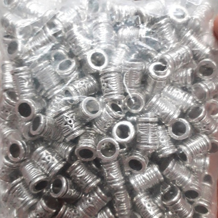 charm ống xỏ lỗ lớn 23k / 50 gram [ nguyên liệu sỉ tphcm ]NOTE : chỉ còn loại tương tự ngắn hơn xíu