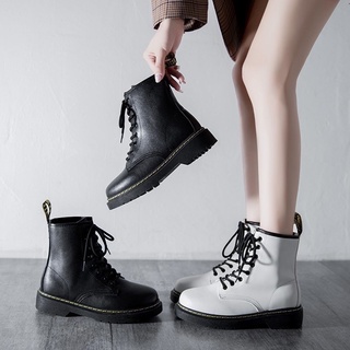 GIÀY BOOT MARTIN CHỈ VÀNG ULZZANG HÀN QUỐC