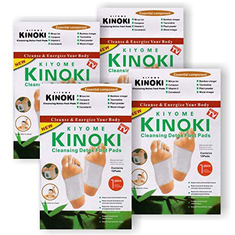 combo 1 cặp 2 miếng dán thải độc chân Kinoki Nhật Bản