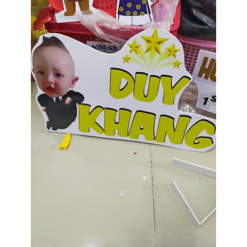 MẪU CHIBI, BẢNG TÊN , CÂY SỐ 1, BẢNG THÔNG TIN, CÂY WELCOME VV.....