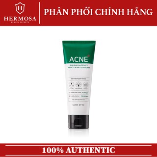 Sữa Rửa Mặt Some By Mi AHA-BHA-PHA 30 Days Miracle Acne Clear Foam