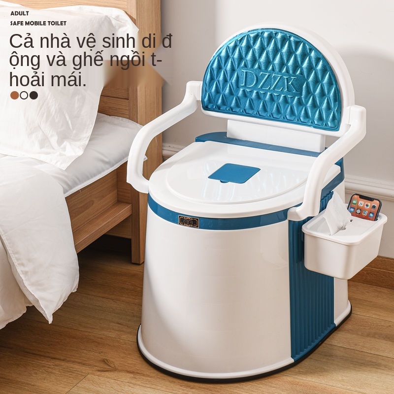 ☌◎✿Nhà vệ sinh di động cho bà bầu cao tuổi