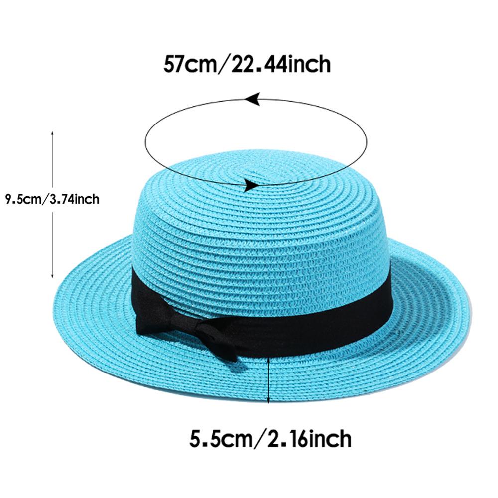 Mũ Chống Nắng Đi Biển Đính Nơ Thoáng Khí Thời Trang Mùa Hè