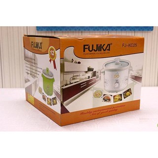 Nồi kho cá và nấu cháo, hầm gà đa năng Fujika lõi sứ 2,5l 