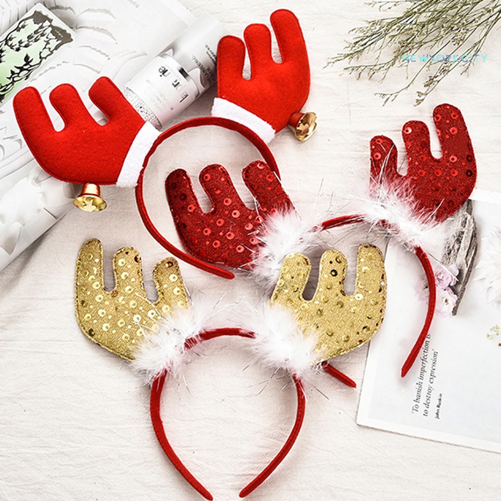 Băng Đô Cài Tóc Phong Cách Giáng Sinh Đáng Yêu