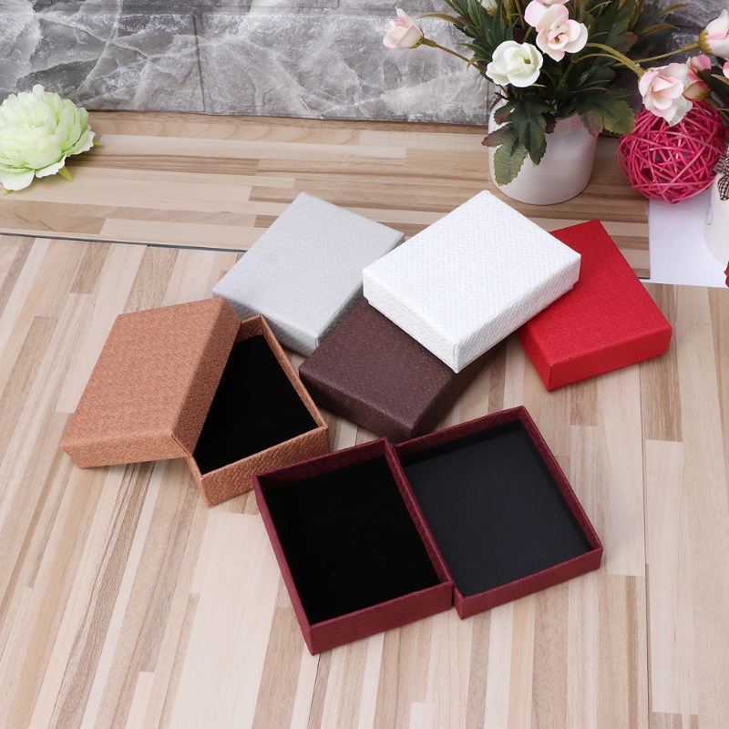 Hộp Giấy Vuông Đựng Trang Sức / Trang Sức Tiện Dụng