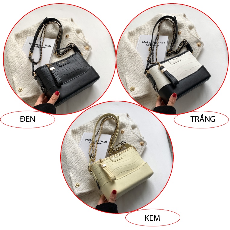 Túi Đeo Chéo Nữ 💖FREESHIP💖Túi Xách Nữ Đeo Chéo Cao Cấp Dáng Công Sở Vân Da Rắn Hàng Quảng Châu Loại 1 TX25