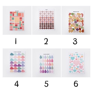 Flowertree Sticker Miếng Dán Trang Trí Nhật Ký