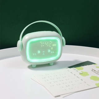 Smart Clock Children Sleeping Training LED Night Light Alarm Clock