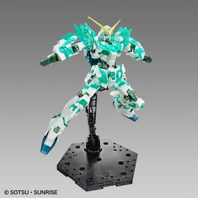 Mô Hình Lắp Ráp Gundam HG GBT Unicorn Luminous Crystal Body (tặng kèm base)