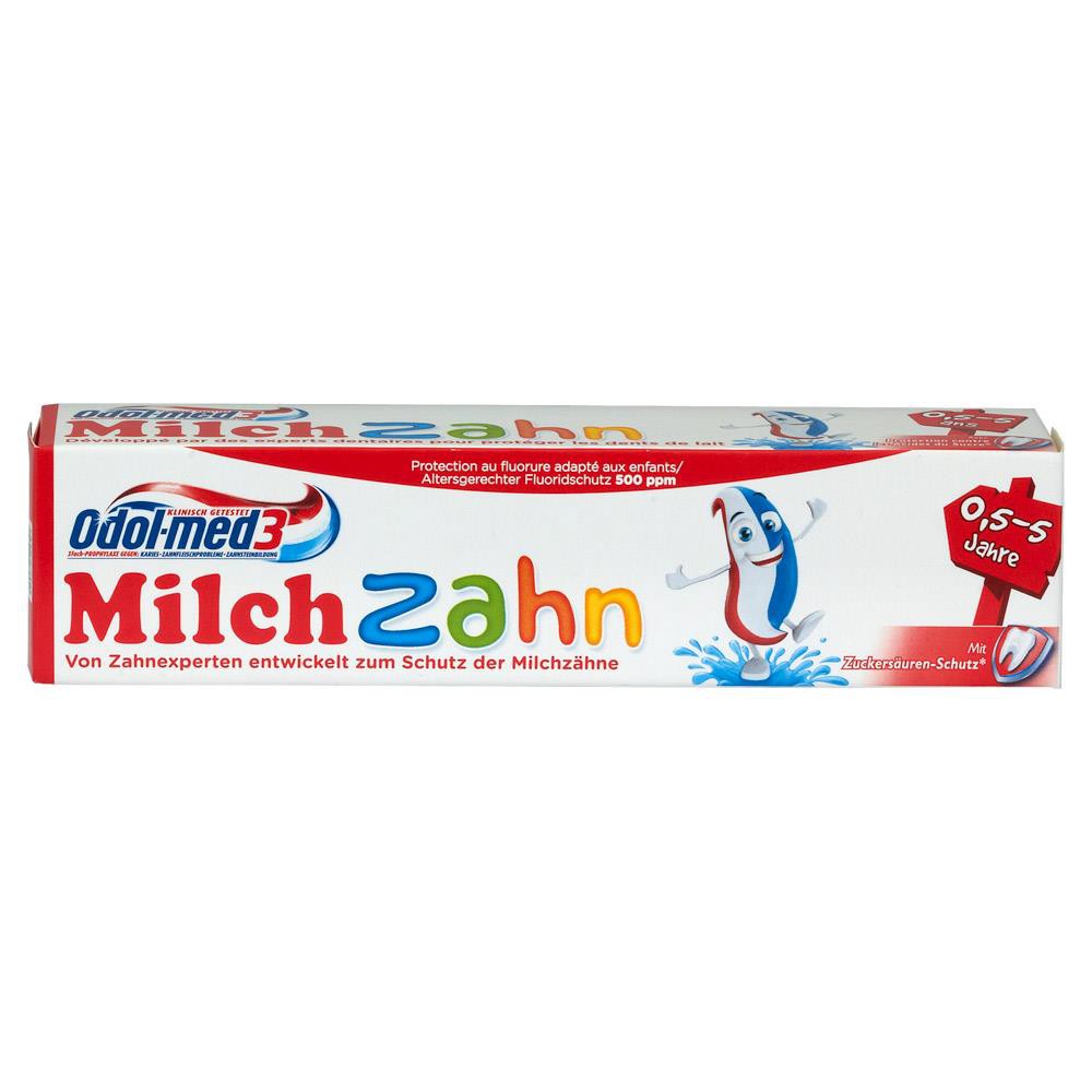 Kem đánh răng Odol-med3 Milch zahn cho bé (0,5-5y)
