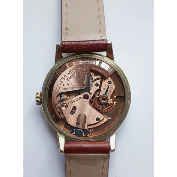 Đồng hồ nam cơ cổ Omega Automatic Bumper