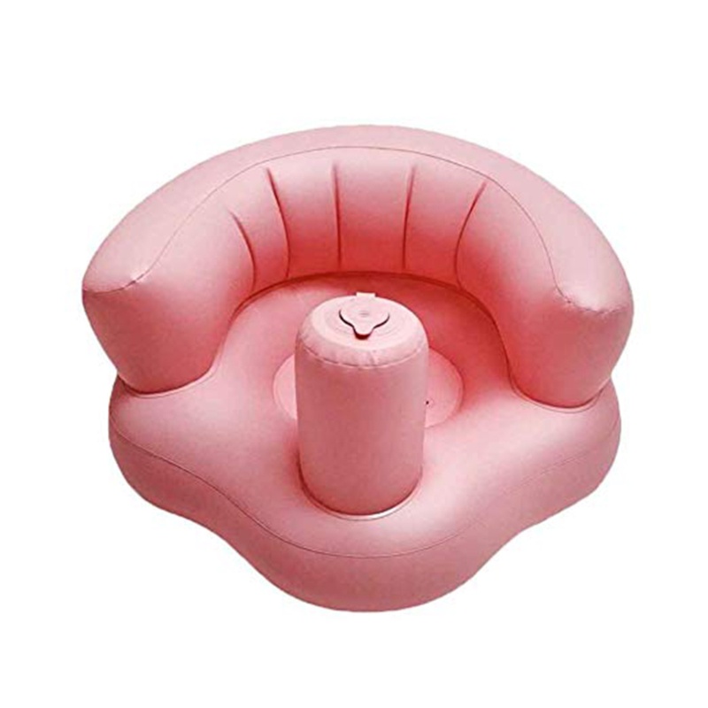 Ghế Đẩu Tập Ngồi Bơm Hơi Bằng PVC Di Động Cho Bé Sơ Sinh