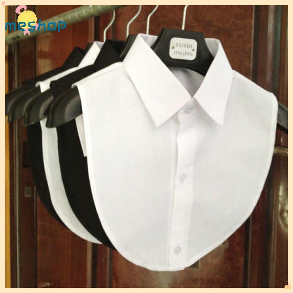 ❦ME❦ New False Collar Vintage Clothes Accessories Lace Women Solid Shirt Fashion Blouse Detachable