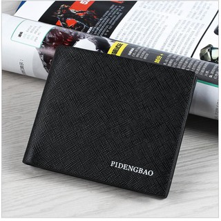 Bóp da nam dáng ngang cầm tay thời trang, 3 màu sang trọng, ví da dập vân safiano