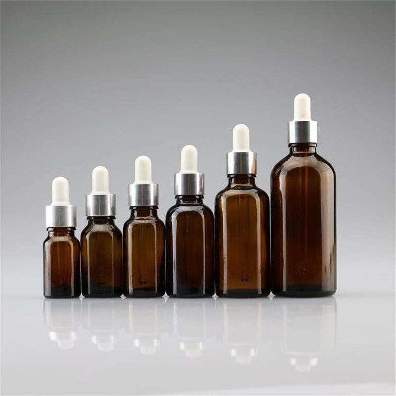 Lọ Chiết Serum ❤ GIÁ RẺ NHẤT ❤ Lọ đựng tinh dầu 15ml,20ml Dày bóp giọt Khoen Bạc chiết serum , phụ kiện du lịch