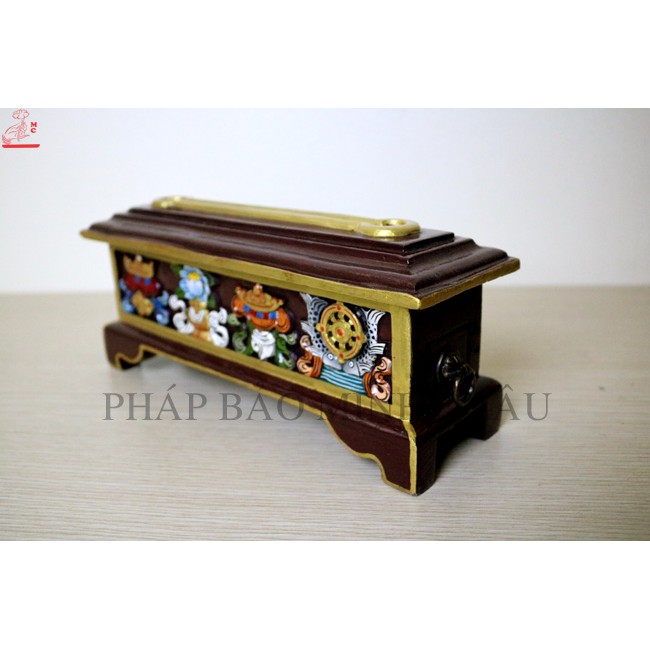 LƯ XÔNG 8 CÁT TƯỜNG GỖ NEPAL (18CM - 28CM - 36CM)