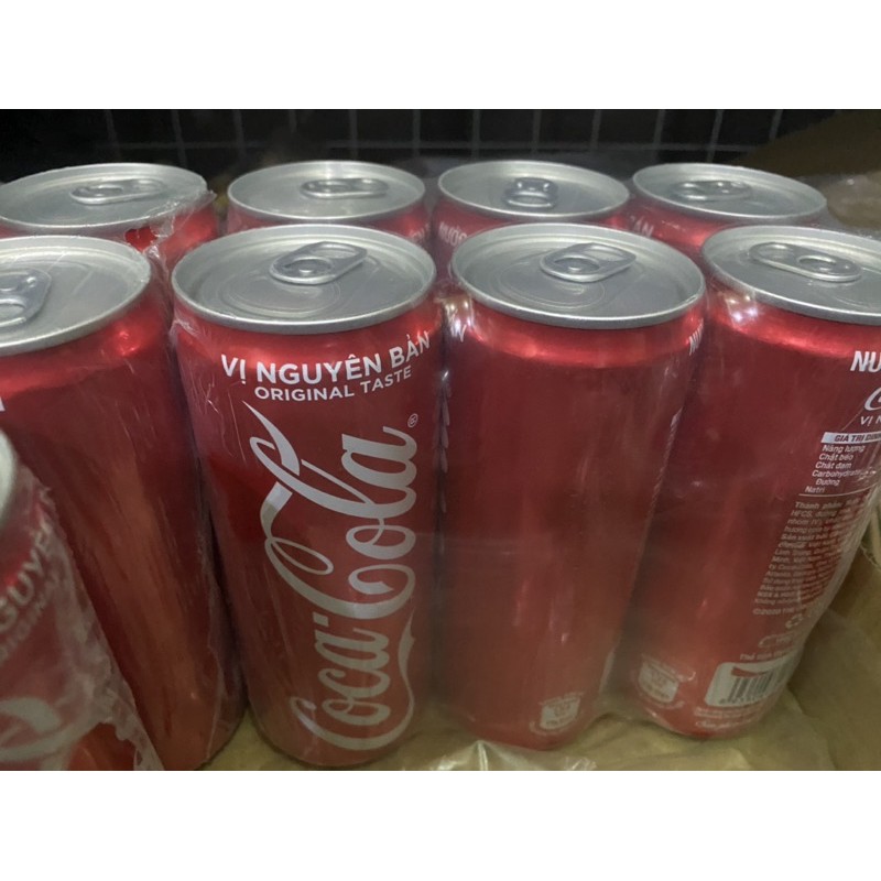 COCA COLA Lốc 6 Lon / Thùng 24 Lon