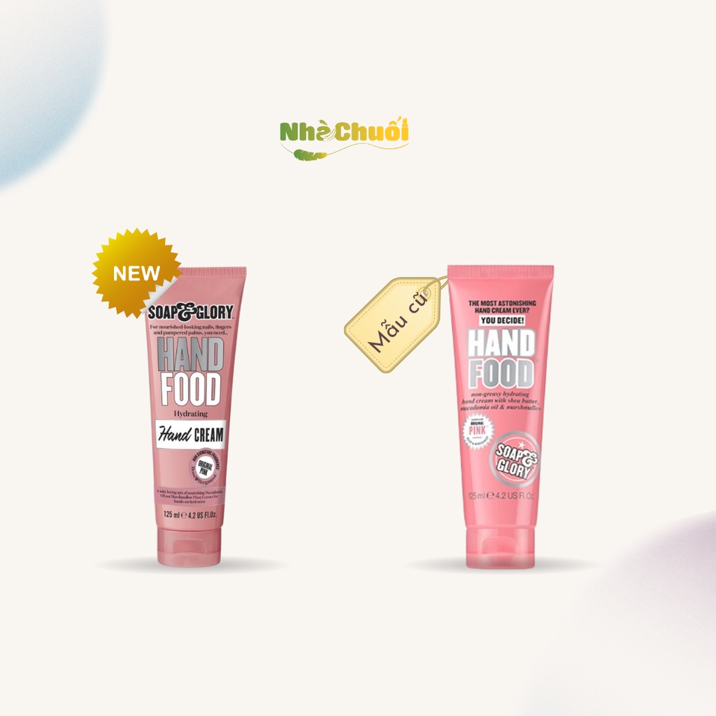 Kem dưỡng ẩm da tay Soap And Glory Hand Food 125 ML