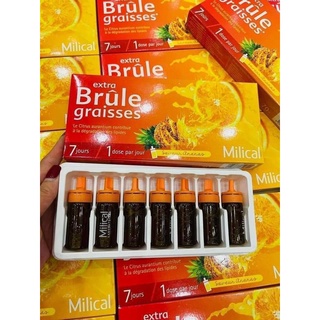 Detox Milical Extra Brule Graisses 7 ống vị cam dứa siêu ngon