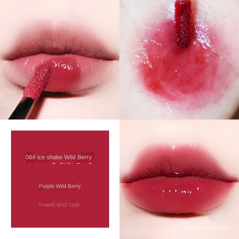 [Hàng mới về] Son bóng trang điểm SENSORY PARTY không dính ly chống thấm nước lâu trôi vỏ màu bạc